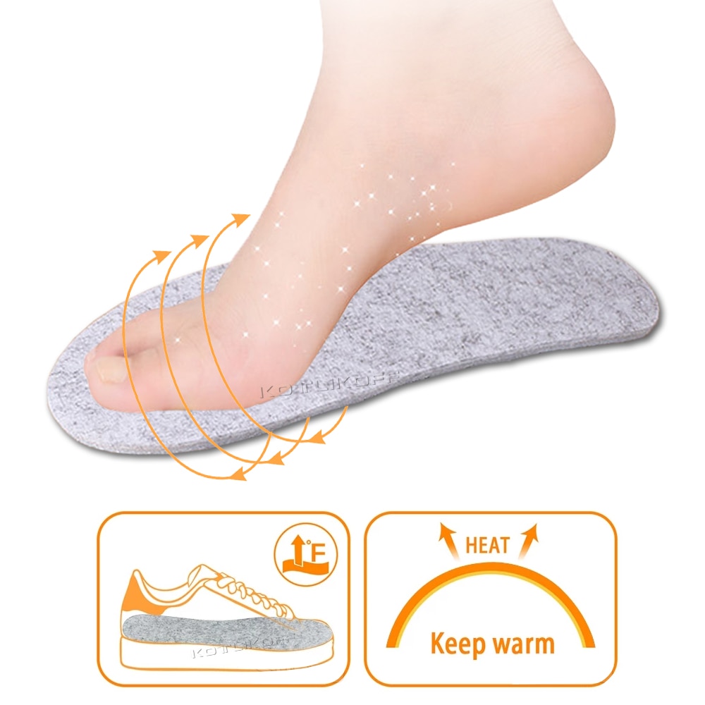 Heat insulation aluminum film insole keep your feet comfortable - Best ...