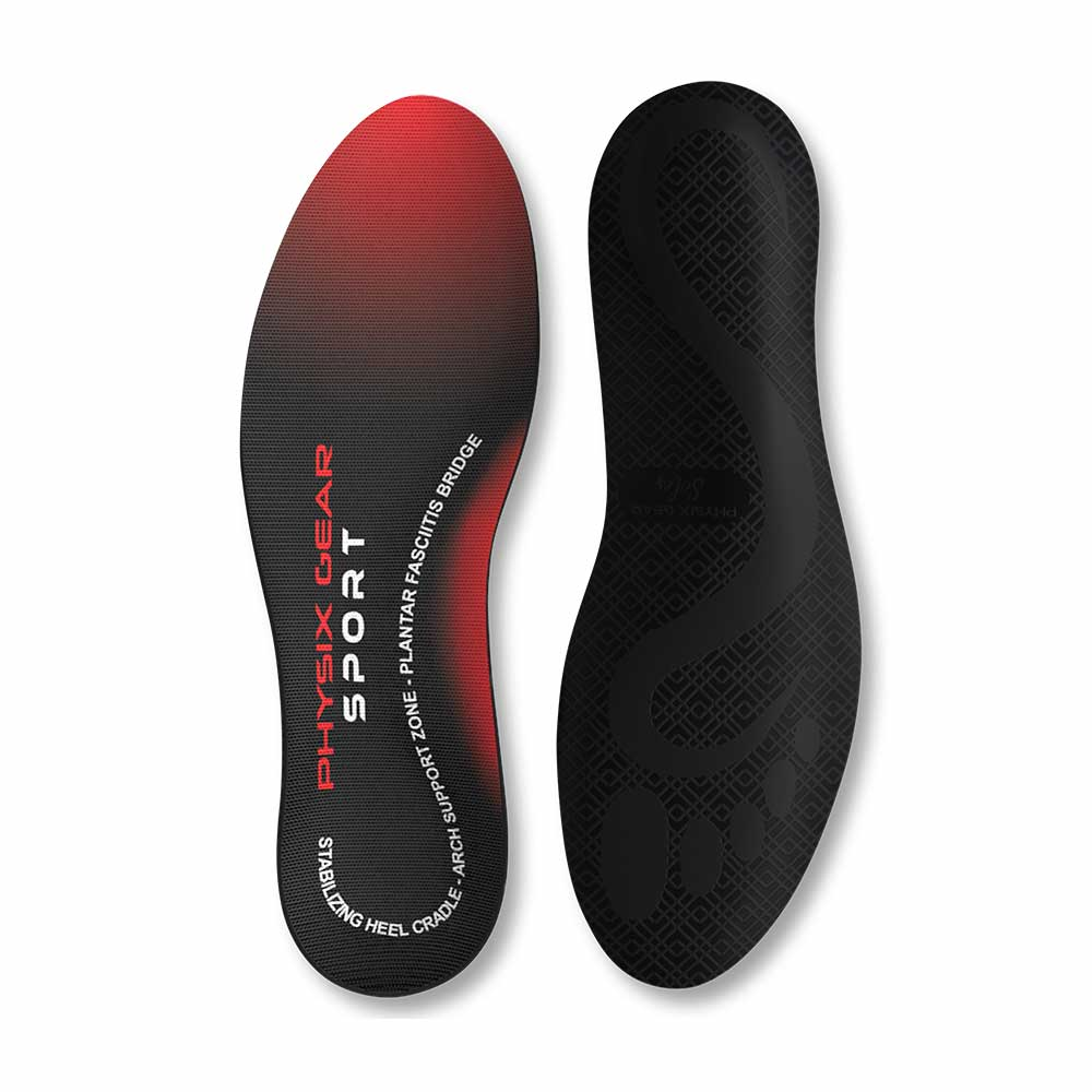 Physix Gear Sport Full Length Orthotic Inserts for basketball shoes