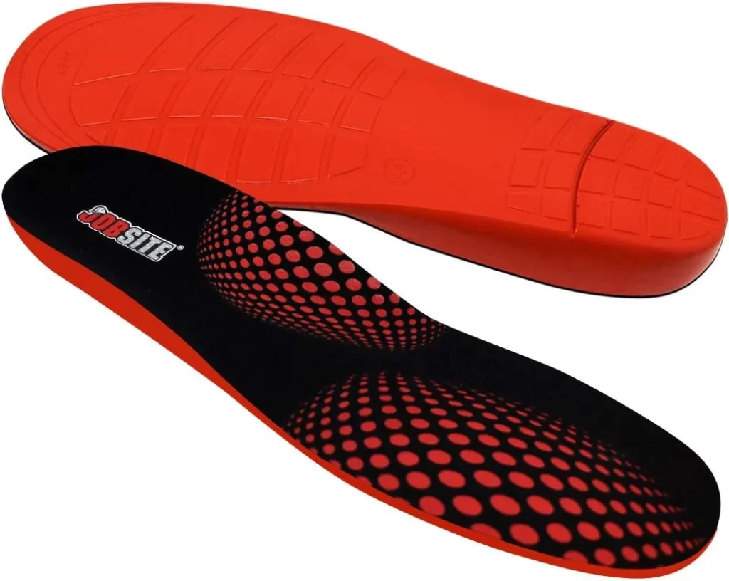 Best Insoles for Sciatica review:JobSite Heavy Duty Boot Support Insole