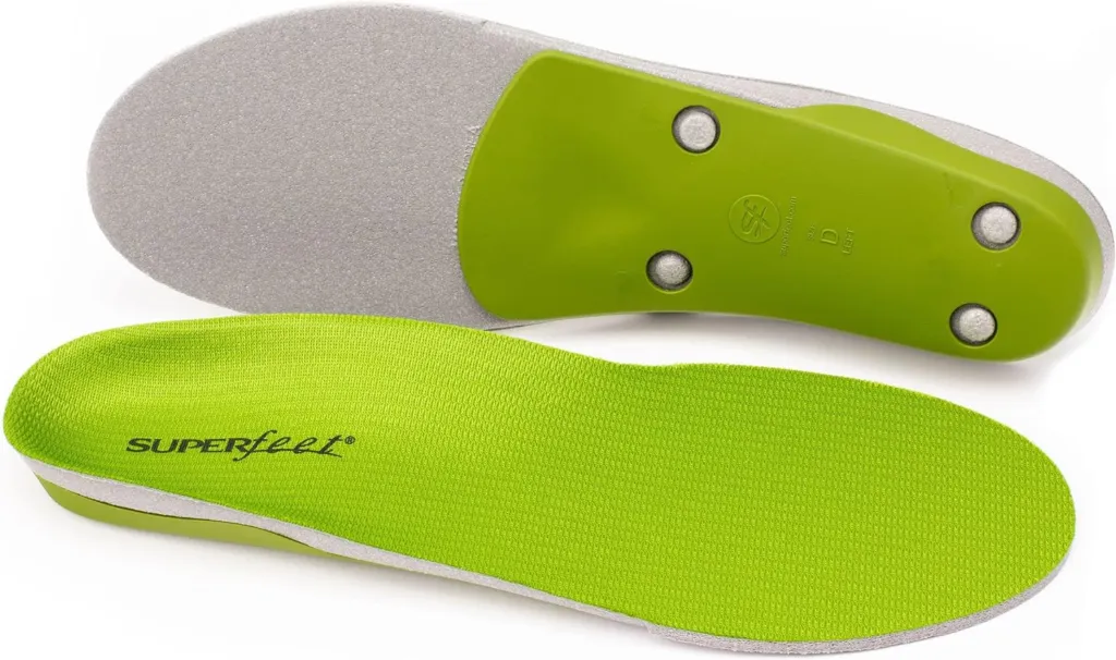 Best Insoles for Working on Concrete-Superfeet GREEN Insoles