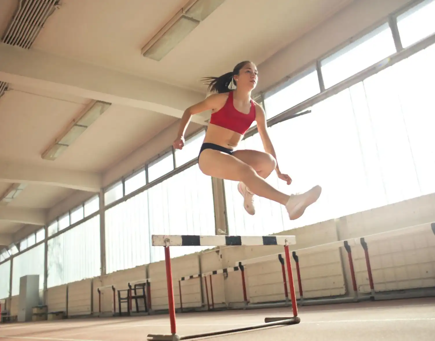 Athlets with flat feet