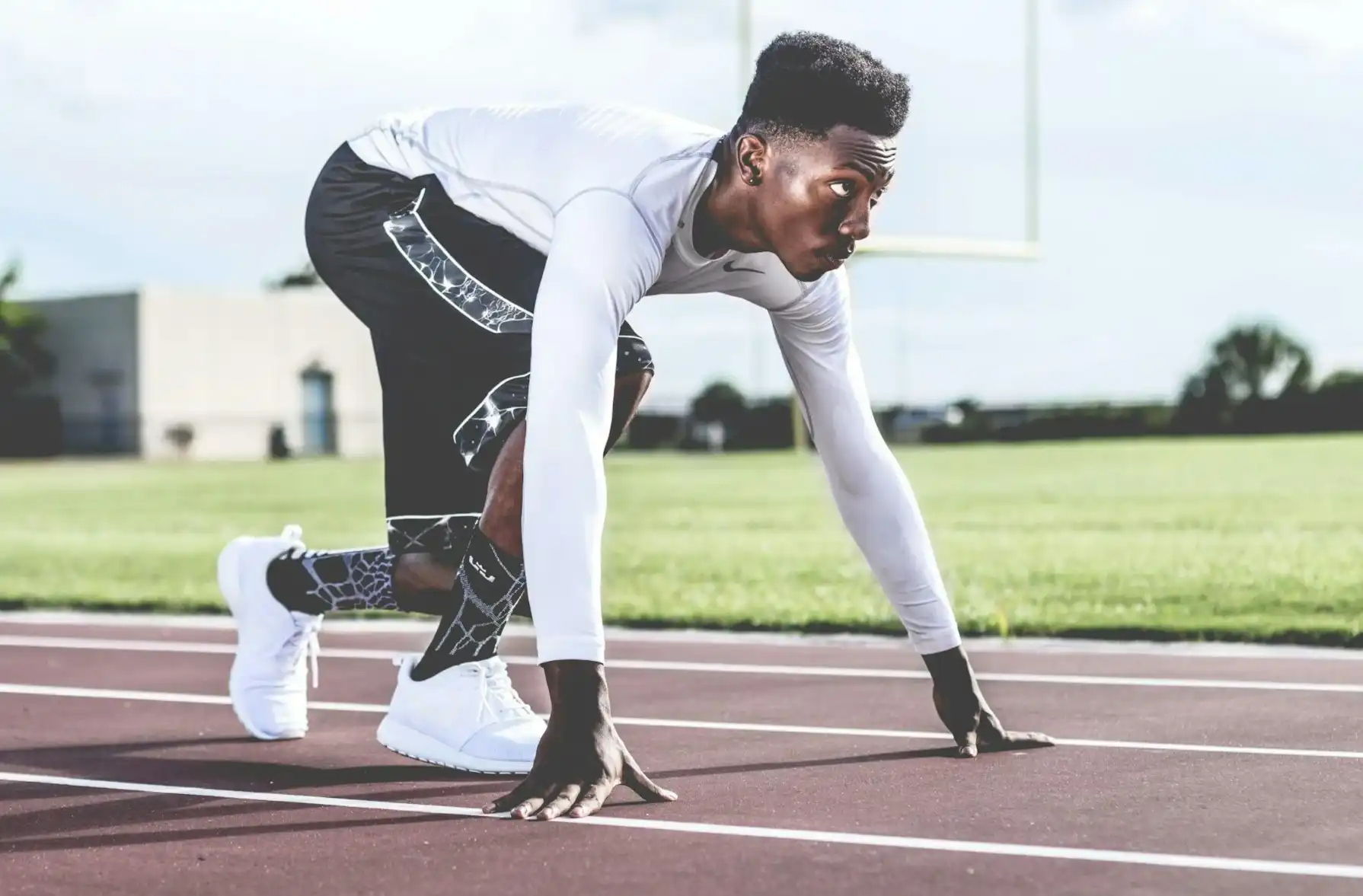 Athletes with Flat Feet on training