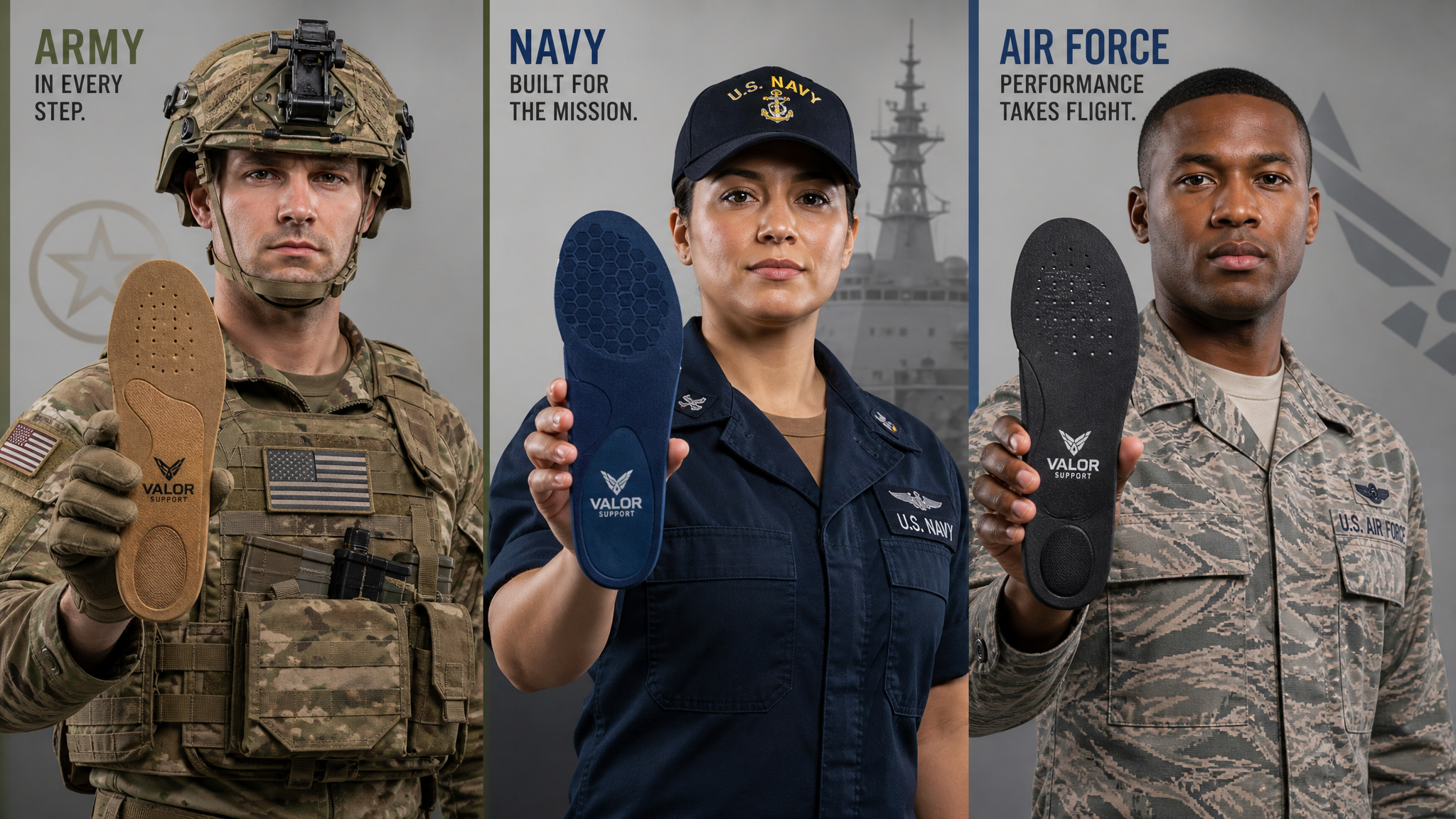 Best Insoles for Different Military Roles