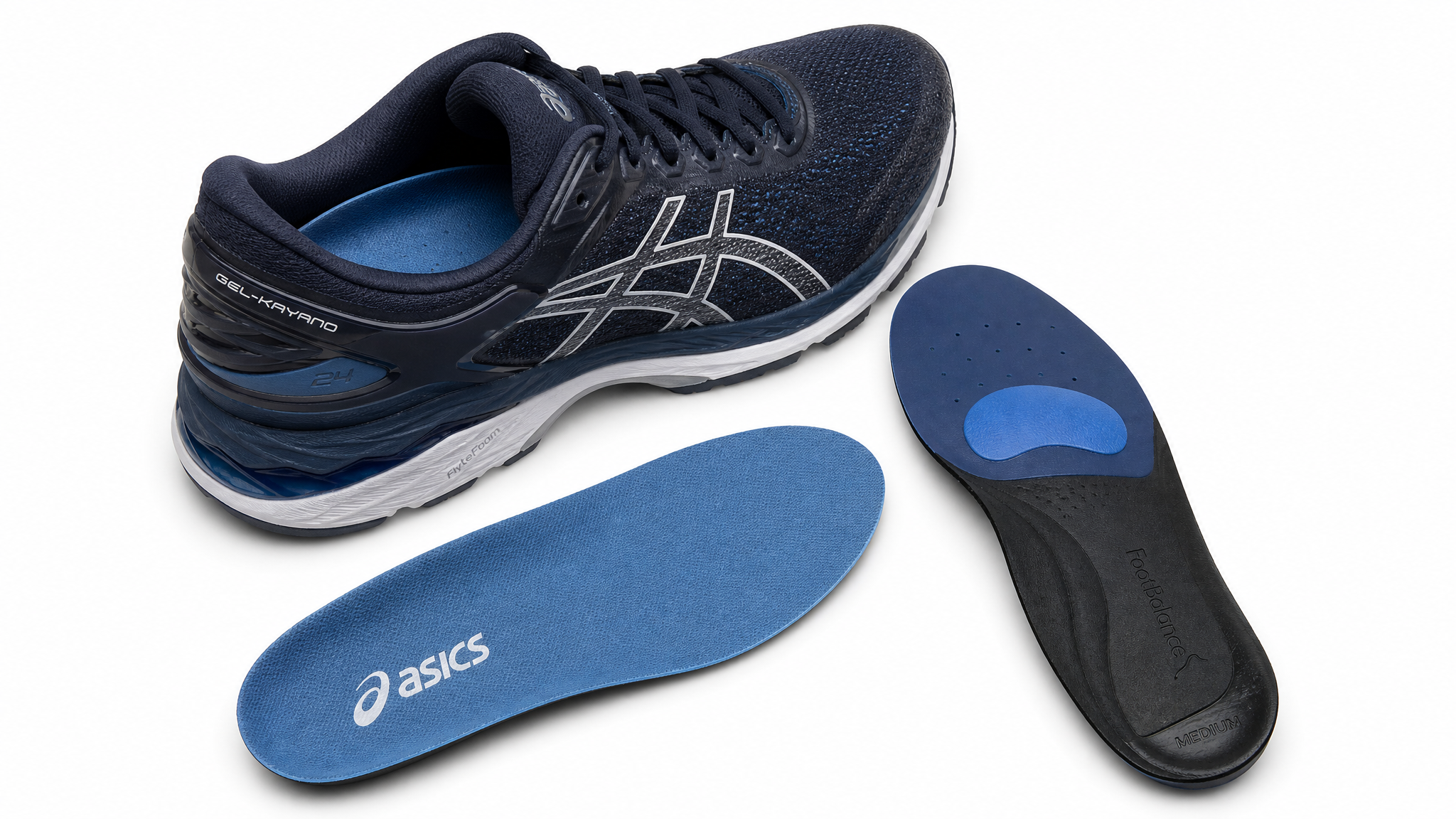Pairing supportive athletic shoes with orthotic insoles for metatarsalgia