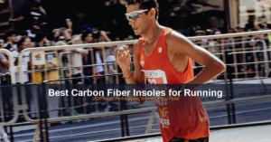 Runner on road at sunset - best carbon fiber insoles for running guide 2026
