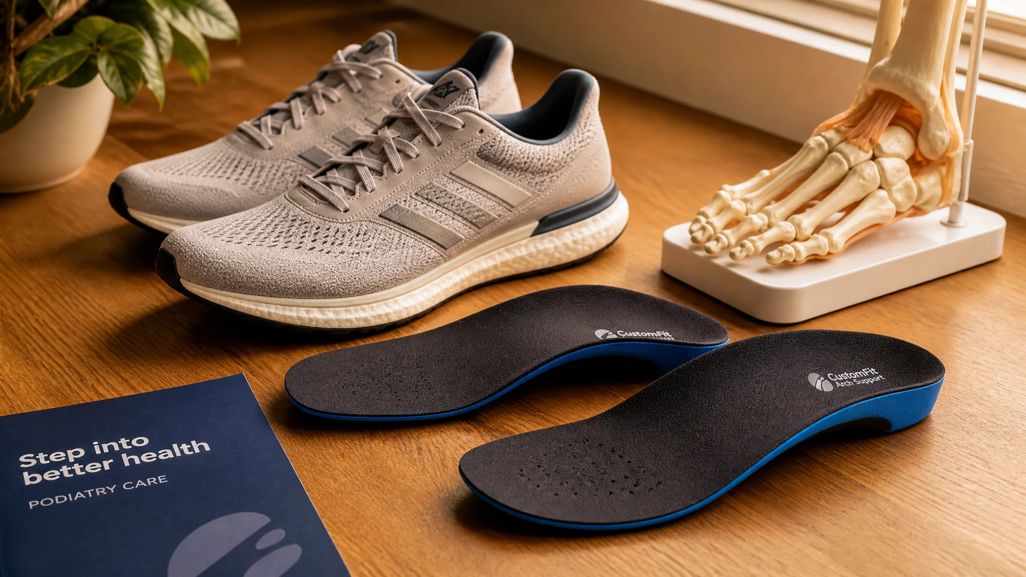 Orthotic insoles and foot care