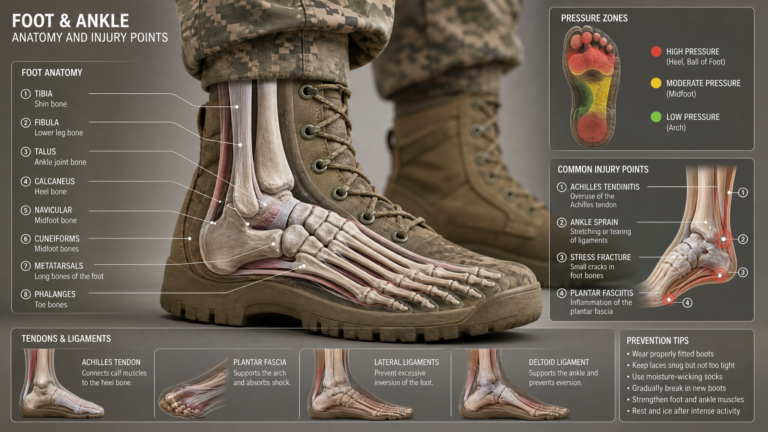 Military Foot Injuries: Prevention, Treatment and the Best Insoles