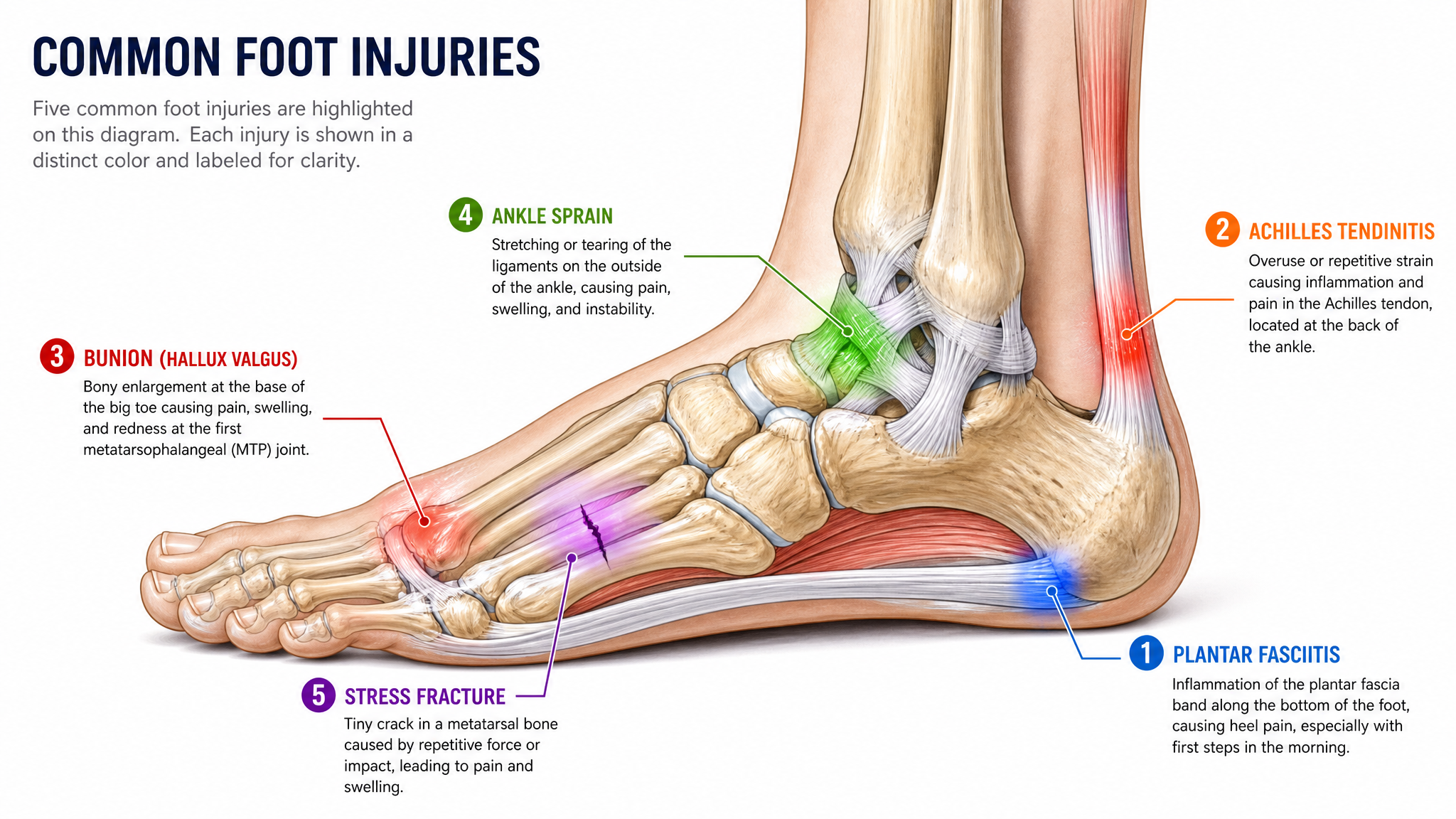 Common Military Foot Injuries
