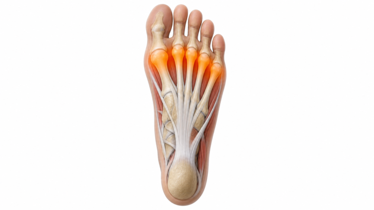 Ball of foot pain metatarsalgia anatomy guide