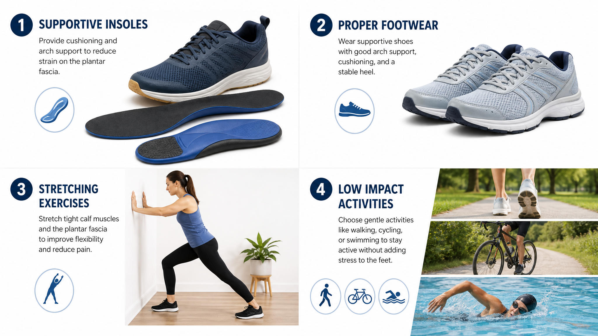 Metatarsalgia treatment options insoles footwear stretching exercise